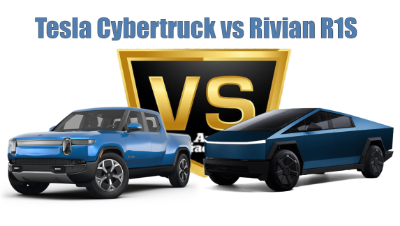 Tesla Cybertruck vs Rivian R1S: Electric Vehicle Comparison in Dubai