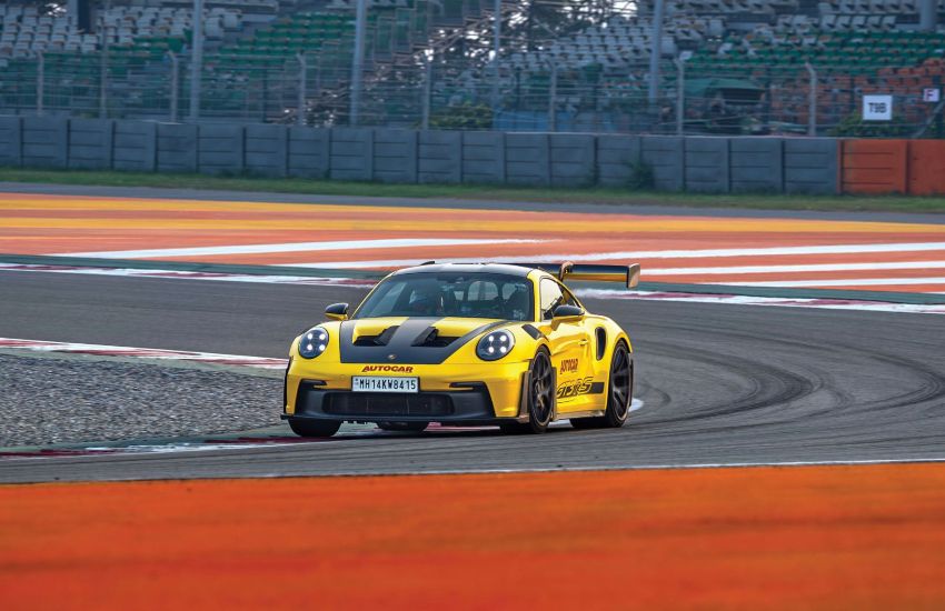 Porsche 911 GT3 RS and Taycan Turbo S Rewrite History at Buddh International Circuit