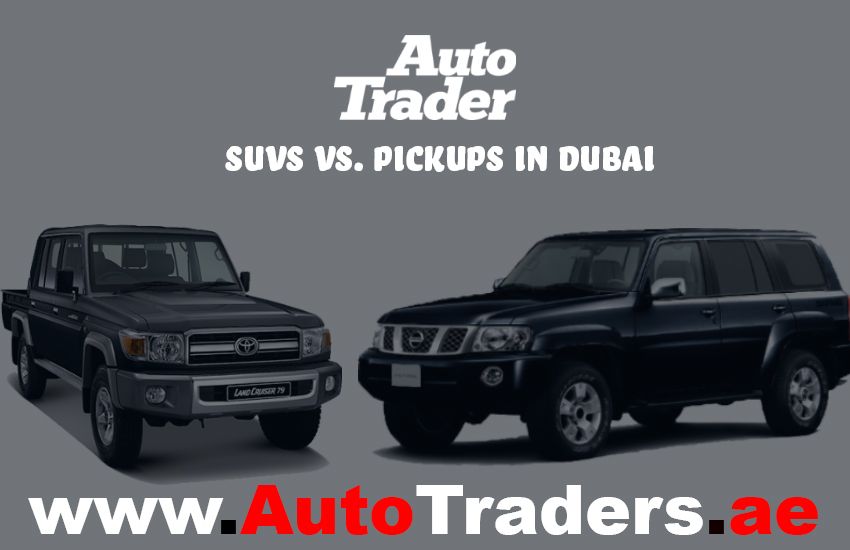 SUVs vs. Pickups in Dubai: Choosing Your Adventure car