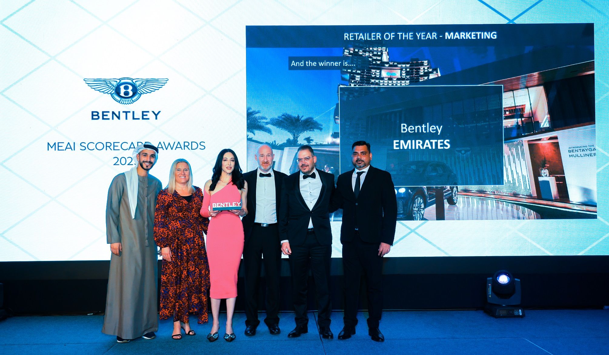 Bentley Emirates Wins Quadruple Award at Bentley MEIA Regional Conference