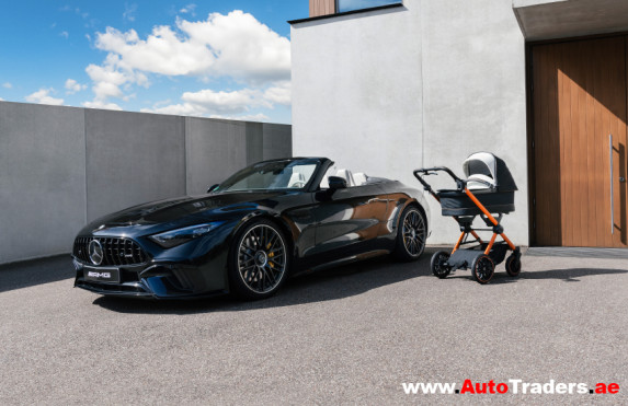 Mercedes-Benz and AMG Pushchairs in Collaboration with Hartan