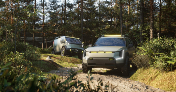 Kia America Unveils Custom EV Concepts for Adventure at 2024 SEMA Show