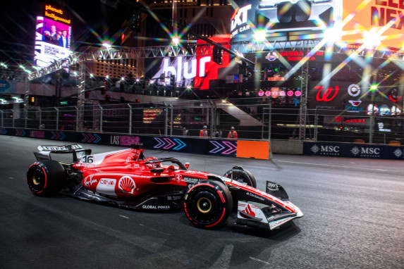 Las Vegas Grand Prix Report: Ferrari’s Podium Performance