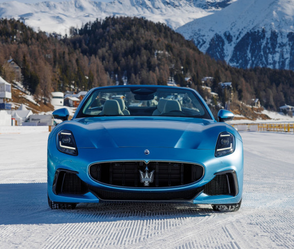 Maserati Completes GranCabrio Range at The I.C.E. St. Moritz