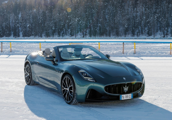 Maserati Completes GranCabrio Range at The I.C.E. St. Moritz