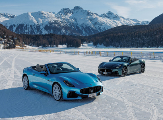 Maserati Completes GranCabrio Range at The I.C.E. St. Moritz