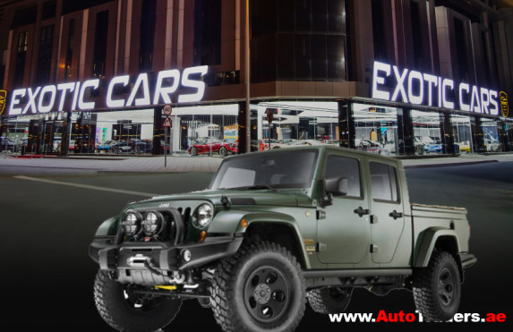 Exotic Cars Dubai I Unleashing Brute Jeeps - A Symphony of Power and Elegance