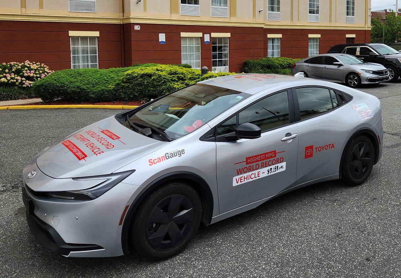 Toyota Prius Sets GUINNESS WORLD RECORD™ for Highest MPG