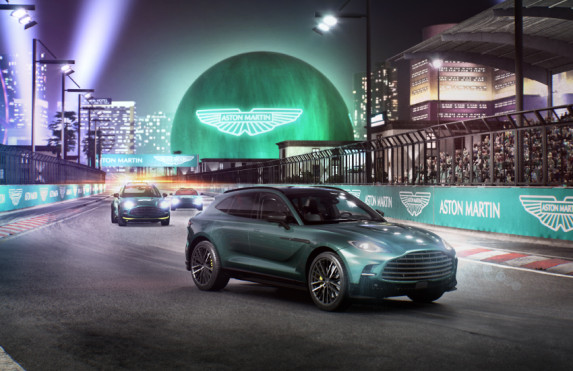 Aston Martin's Unleashing of DBX707 I A Spectacle on the Las Vegas Strip Circuit