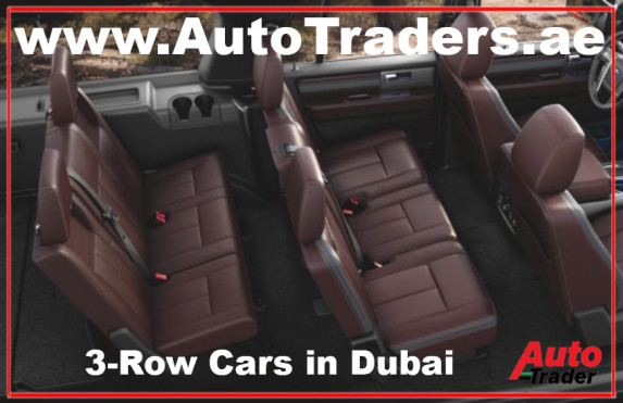 Exploring the Spacious Elegance: 3-Row seats Cars in Dubai