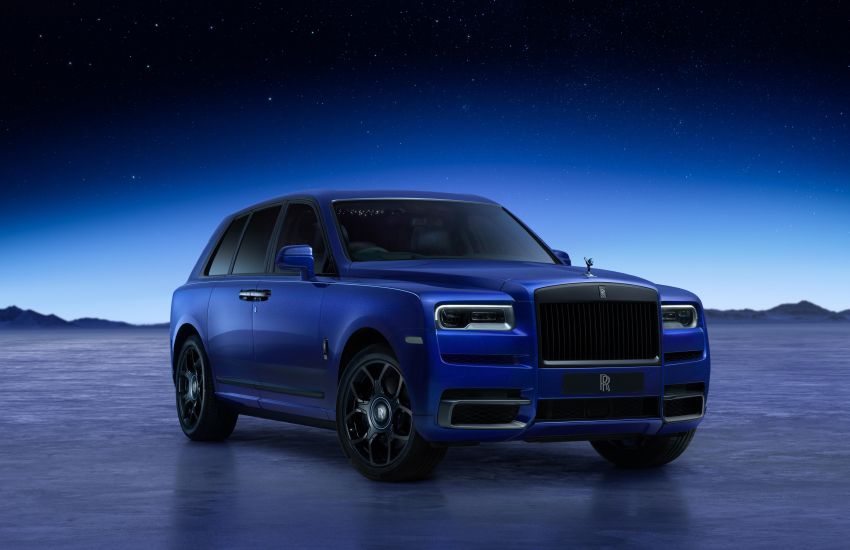 Experience the Bespoke Black Badge Cullinan 'Blue Shadow