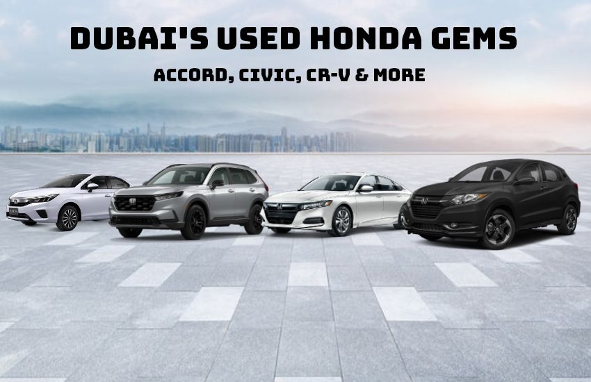 Dubai's Used Honda Gems: Accord, Civic, CR-V & More! 