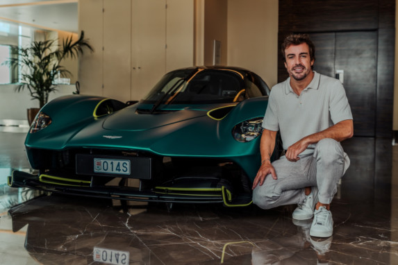 Experience F1® on the Streets: Fernando Alonso’s Custom Aston Martin Valkyrie Unveiled in Monaco