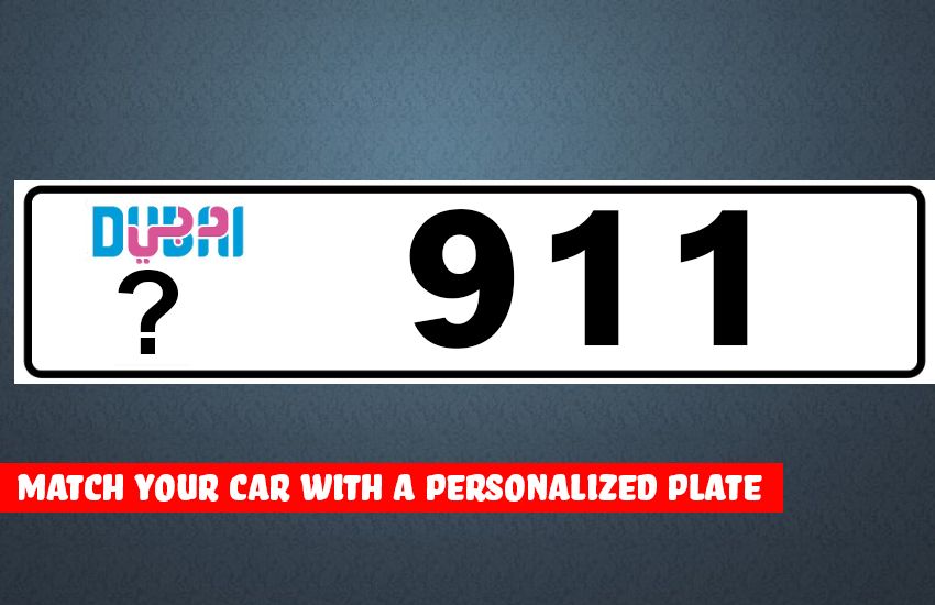 Dubai Vanity Plates: Match Your Car with Personalized Plate