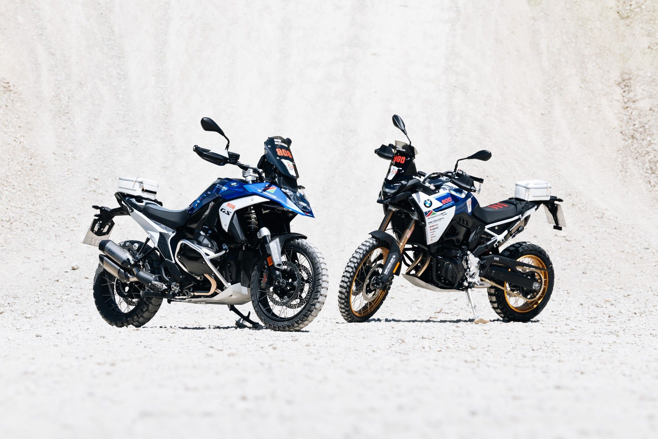 BMW Motorrad Unveils R 1300 GS Trophy Competition Bike and F 900 GS Trophy Marshal Bike