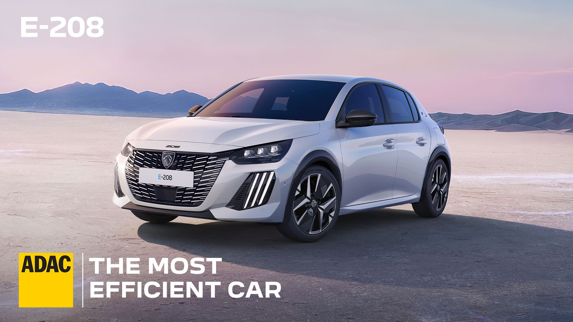 PEUGEOT E-208 and E-308: ADAC's Most Efficient Electric Cars