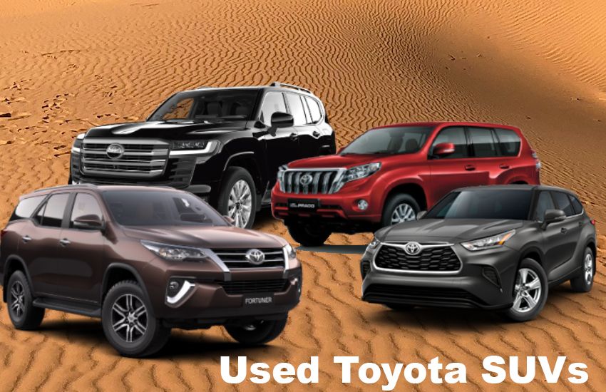 Reliable and Affordable Used Toyota SUVs for Sale in Dubai