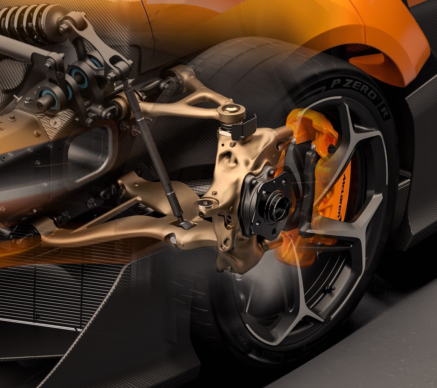 McLaren W1 and Divergent Collaboration: Advanced Suspension Innovation