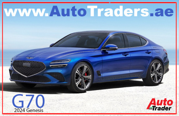 The 2024 Genesis G70 in Dubai