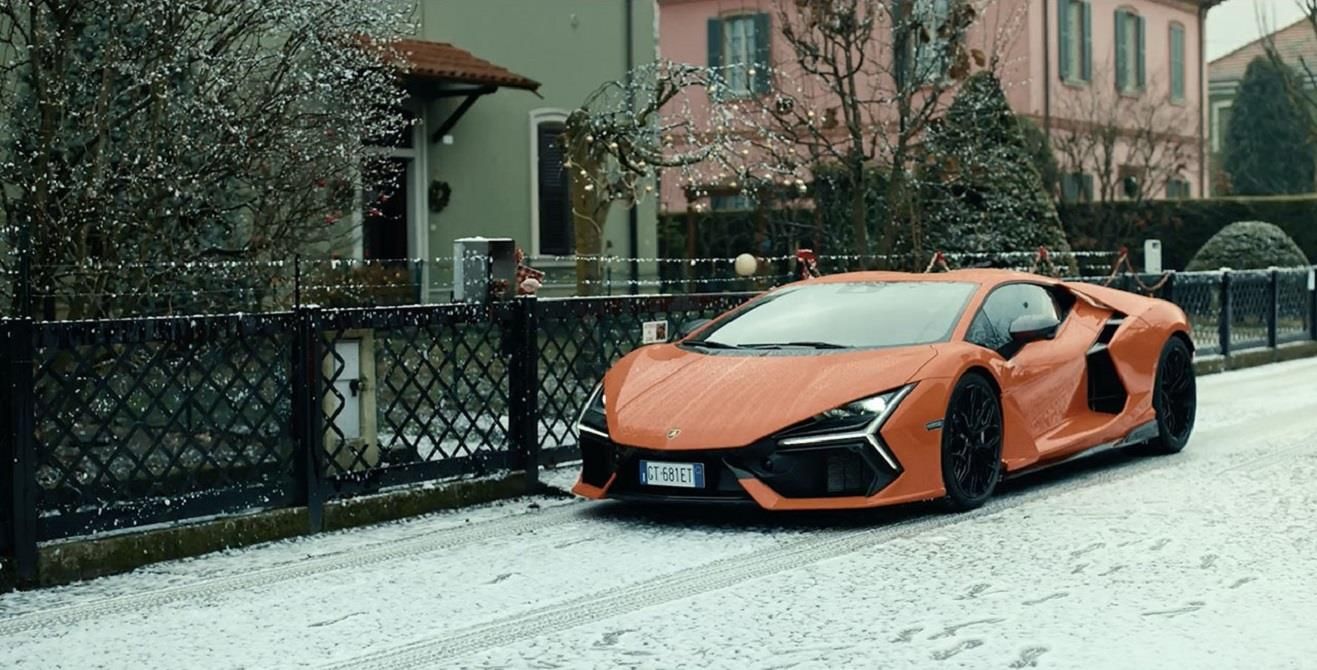 Automobili Lamborghini’s “The Snowball”: Revuelto Embodies Strength