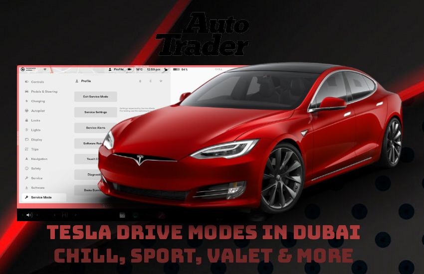 Tesla Drive Modes in Dubai: Explained! Chill, Sport, Valet