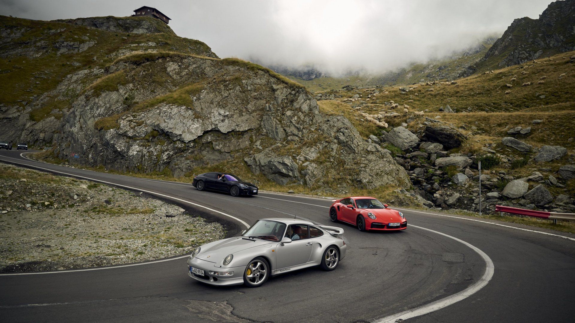 Porsche Celebrates 50 Years of Turbo on the World's Greatest Driving Road