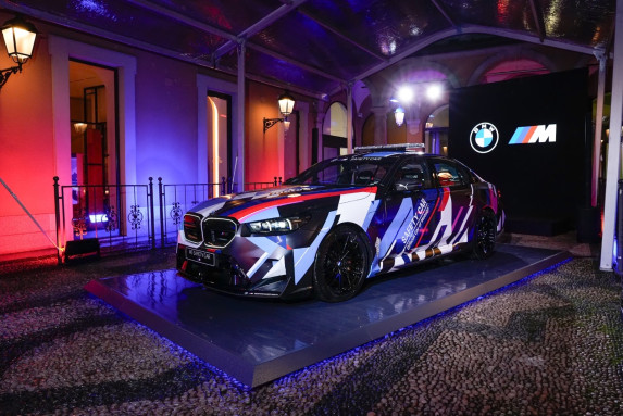 New BMW M5 MotoGP™ Safety Car Debuts | Hybrid Innovation