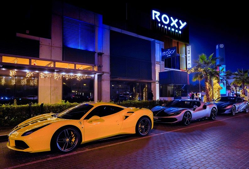 Ferrari Parade at Roxy Cinemas Boxpark, Jumeirah