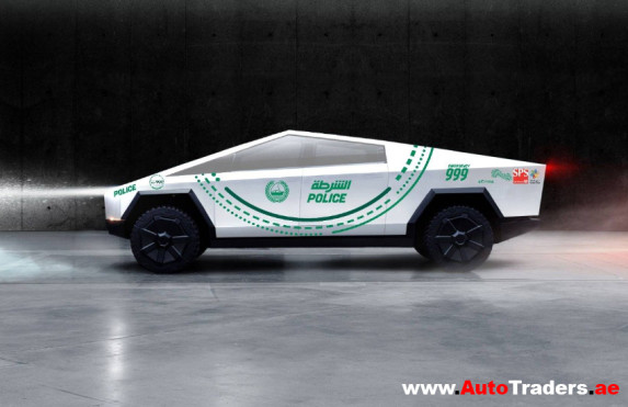 Dubai Police Accelerates into the Future with Tesla Cybertrucks in Its Fleet