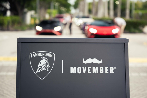 Automobili Lamborghini Supports Movember: Driving Men’s Health Awareness