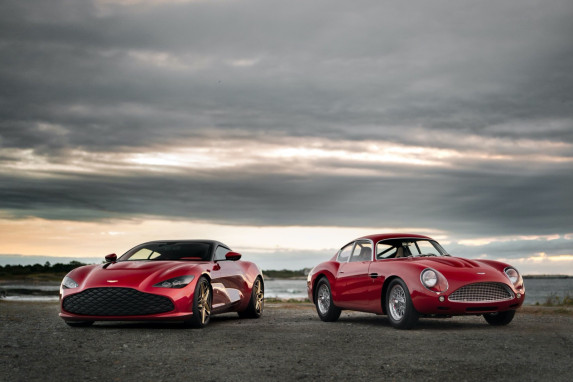 Aston Martin DBS GT Zagato Unveiled at Audrain’s Newport Concours