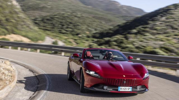 The 2024 Ferrari Roma Spider - A Convertible Marvel for Car Enthusiasts in Dubai