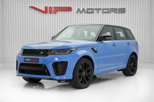 RANGE ROVER SPORT SVR, 2022, SPECIAL COLOR, 5 YEARS DEALER WARRANTY, ZERO KM