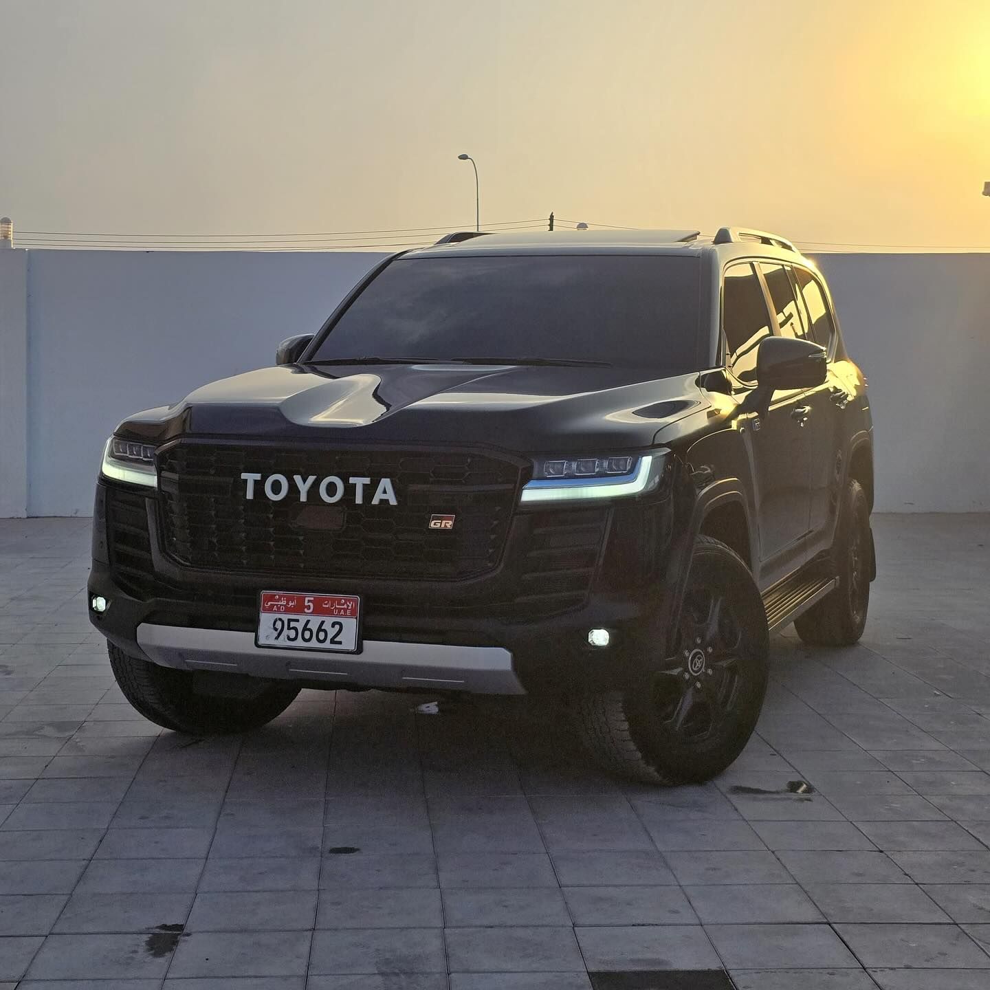 2022 Toyota Land Cruiser in dubai