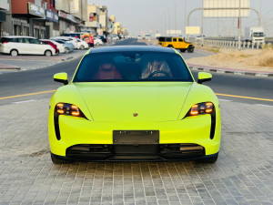 Porsche Taycan Lime Green |  2021 | Non Accidental 