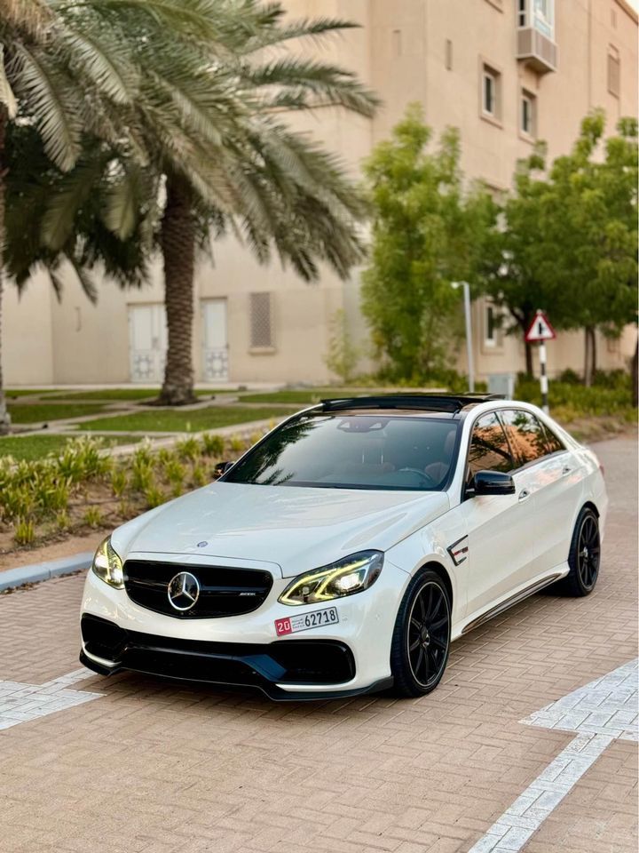 2014 Mercedes-Benz E63 AMG in dubai