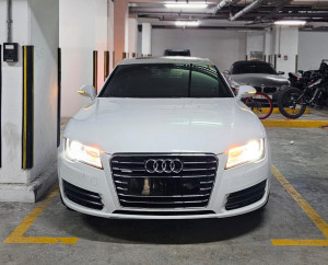 Audi A7 3.0T Prestige, Japanese Specs, Fresh Import, All Original without Accidents, Only 90000Kms Driven, Neat & Clean like new car, Tan Interior with Carbon Fiber ..