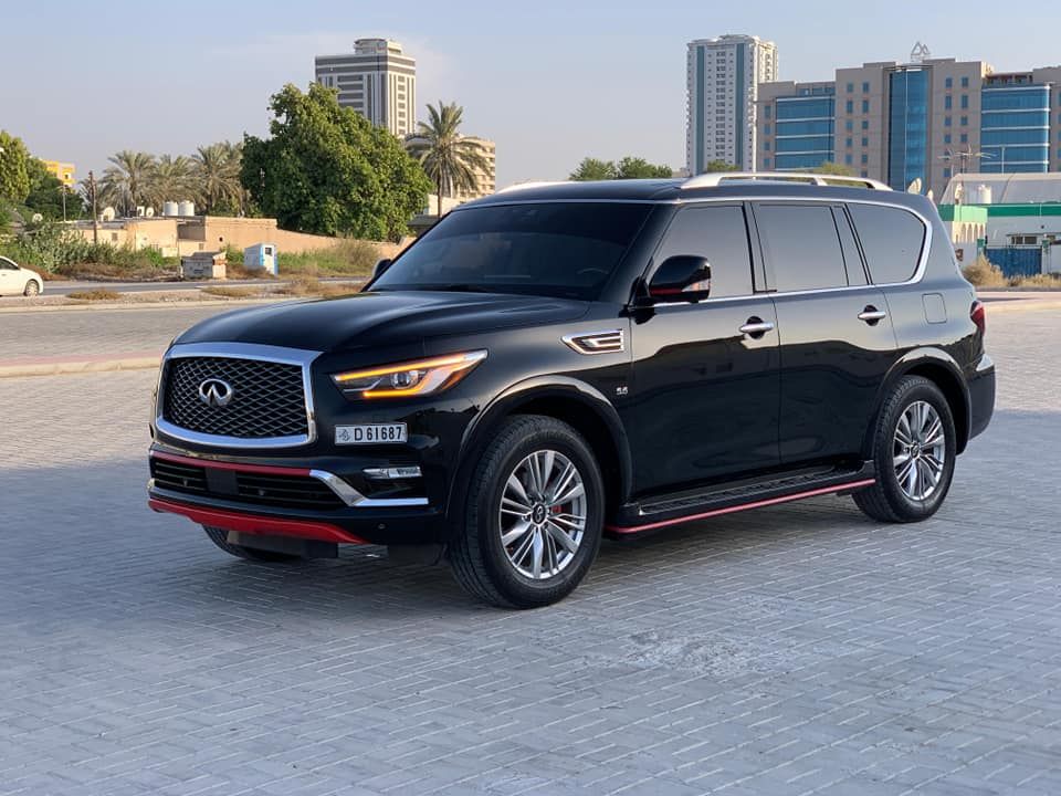 2019 Infiniti QX80 in dubai