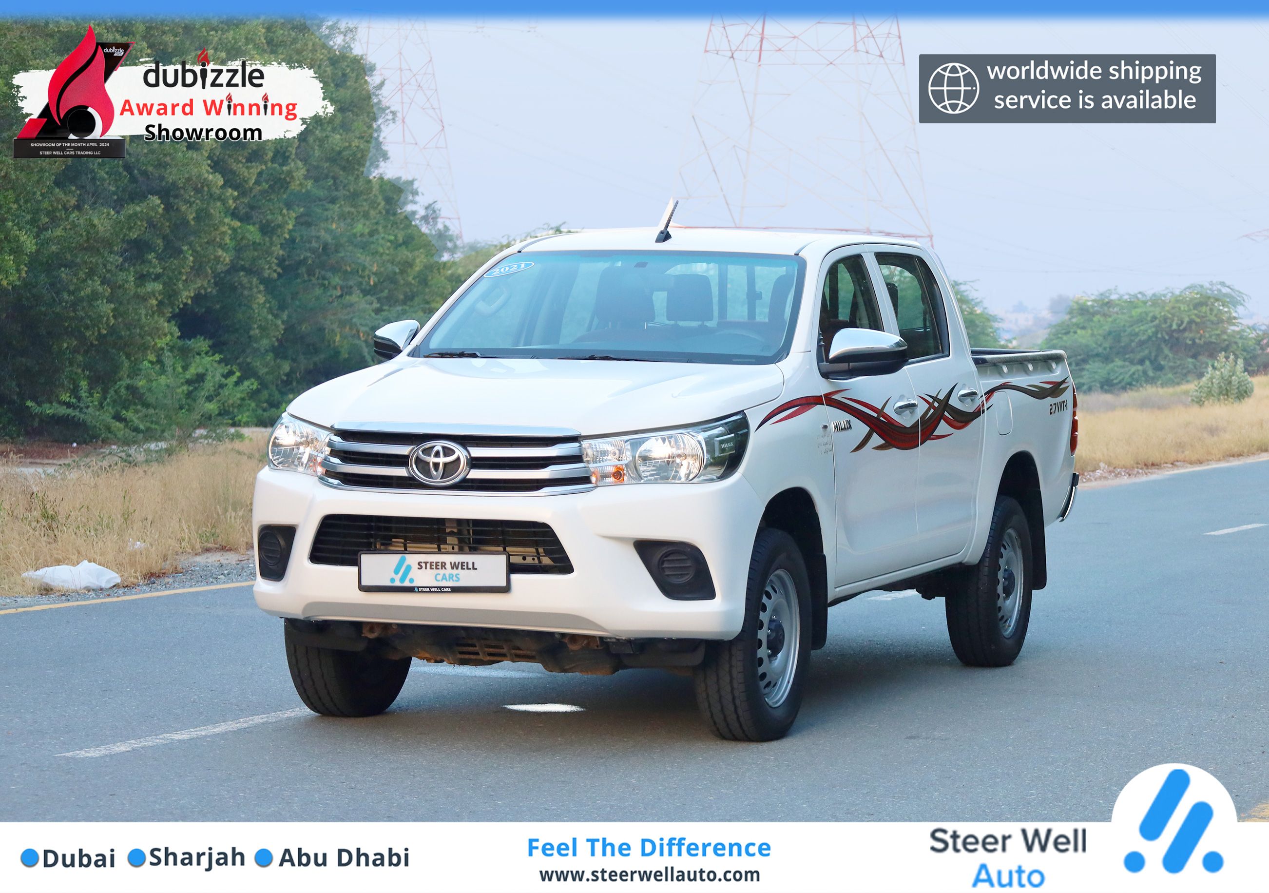 2021 Toyota Hilux in dubai