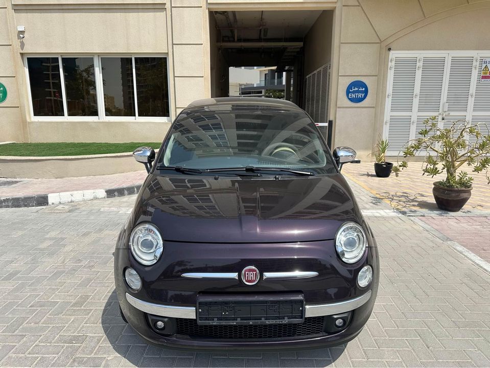 Fiat 500 2013 GCC 90km full option panorama excellent condition