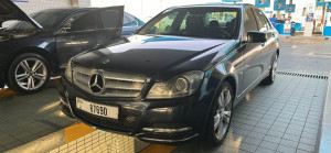 2012 Mercedes-Benz C-Class in dubai