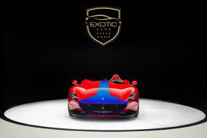 2020 Ferrari Monza SP1 With a Red Exterior | Exotic Cars Dubai