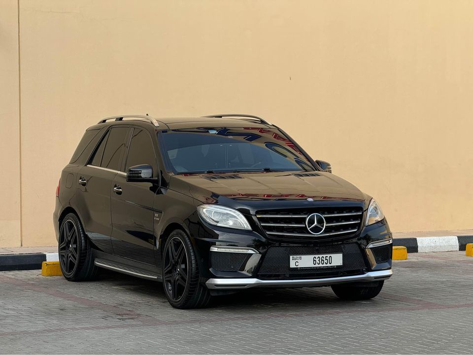 Merceds ML63 2015 GCC free accident