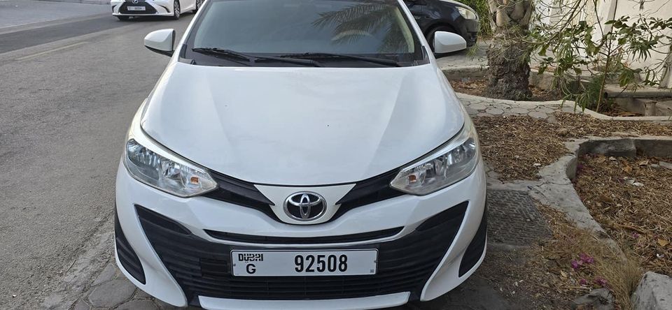 2019 Toyota Yaris in dubai