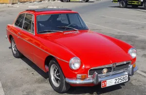 1971 MG B in dubai