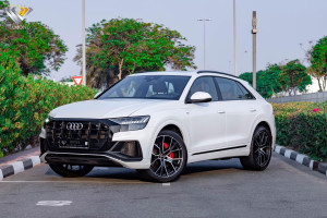 2021 Audi Q8 in dubai