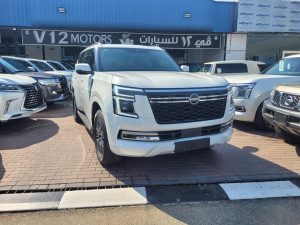 NISSAN PATROL LE TITANIUM MODEL 2025 KM 0 5 YEARS WARRANTY FROM AL ROSTAMANI 