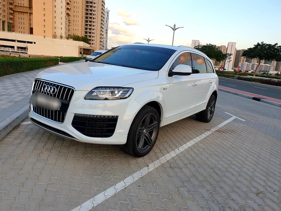 2015 Audi q7 agency maintained