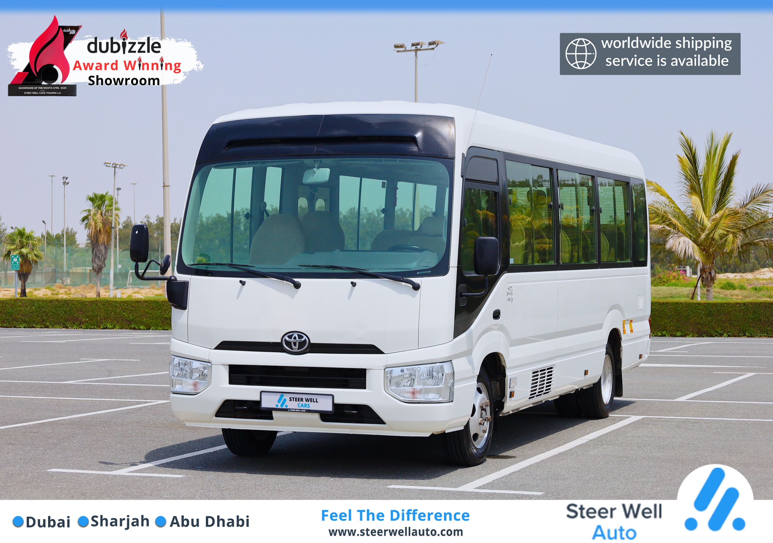 2020 Toyota Coaster in dubai