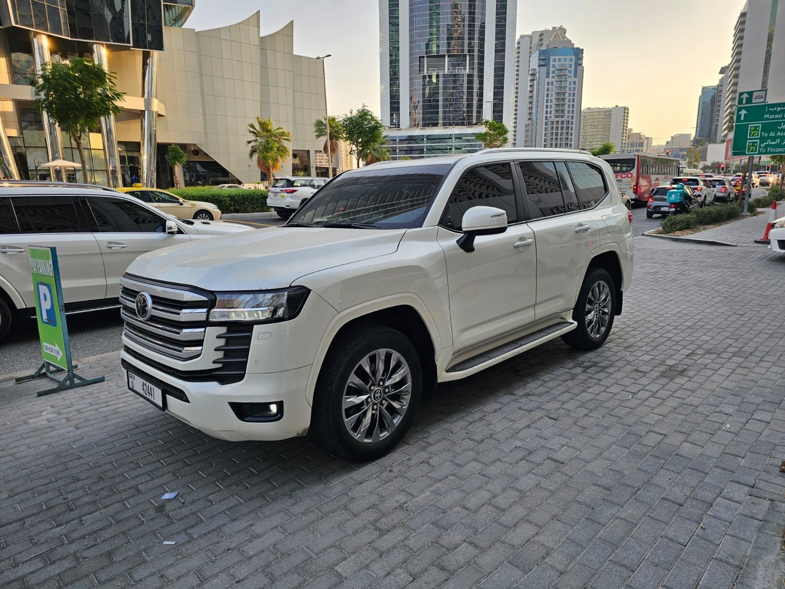 2022 Toyota Land Cruiser in dubai